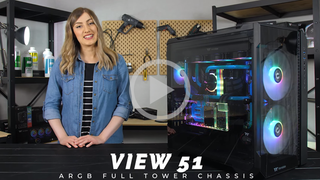 Thermaltake View 51 video
