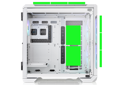 140mm Fan Positions