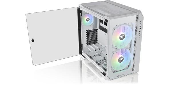 Tempered glass on three sides