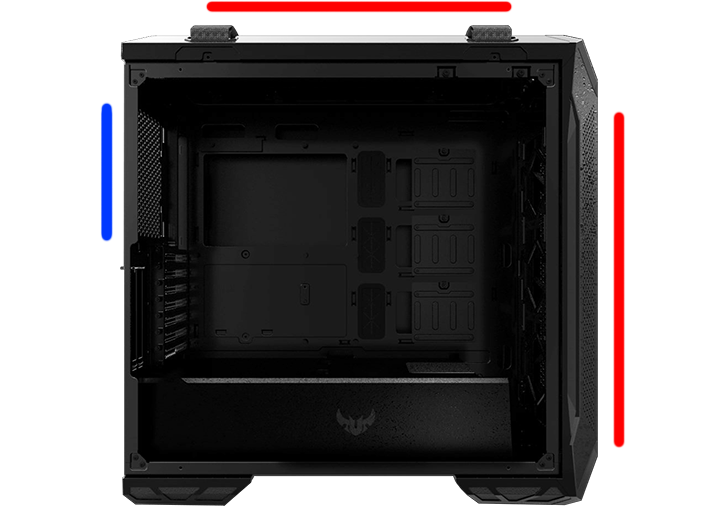 GT501 Radiator Configuration