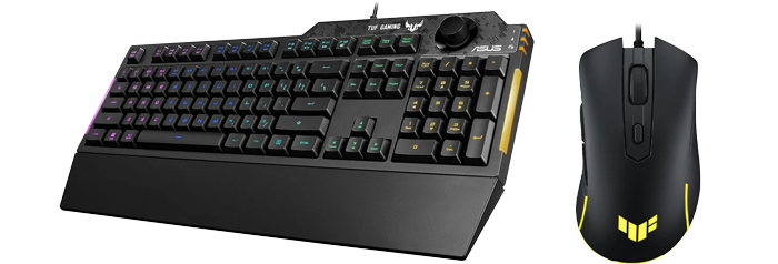ASUS TUF GAMING K1 Keyboard and M3 Gen II RGB Gaming Mouse Set