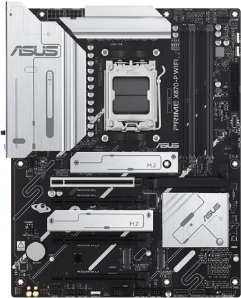 ASUS PRIME X870-P WiFi AM5 DDR5 PCIe 5.0 ATX Motherboard