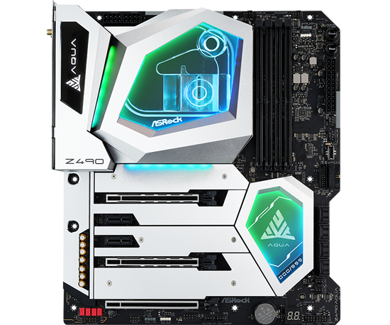 ASRock Z490 AQUA Intel 10th Gen EATX Motherboard