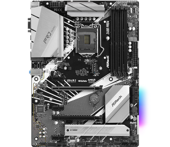 ASRock Z490 PRO4 Intel 10th Gen ATX Motherboard