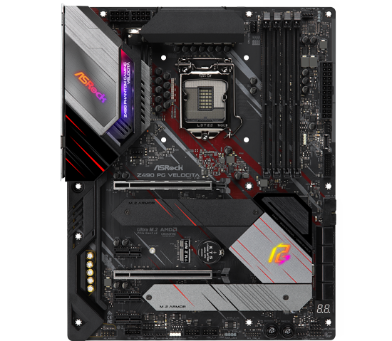 ASRock Z490 PG Velocita Intel 10th Gen ATX Motherboard