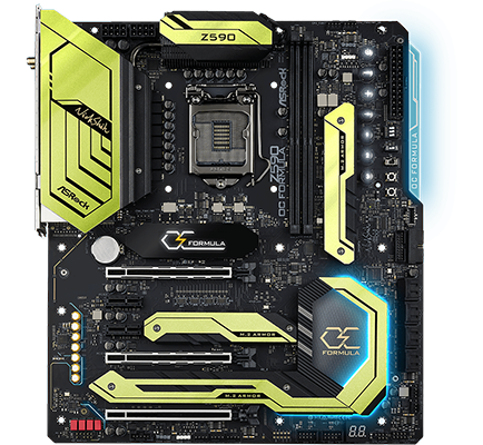 ASRock z590 OC FORUMLA Intel 11th Gen ATX Motherboard