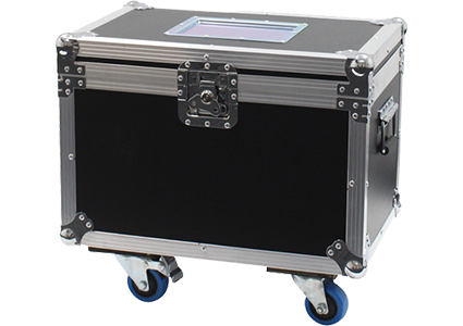 Equinox Quad Fusion 100 Spot/120 Zoom/Orbit Flight Case