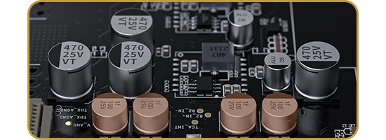 ELNA electrolytic capacitors
