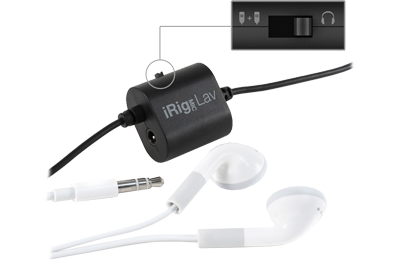 ik multimedia irig mic lav