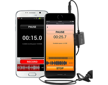 ik multimedia irig mic lav
