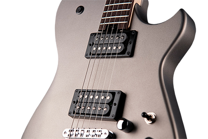 Manson Cort Matt Bellamy Silver Guitar