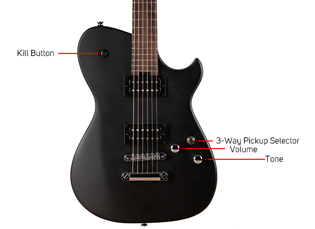Manson Cort Matt Bellamy Black Guitar