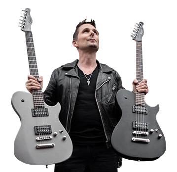 Manson Cort Matt Bellamy Black Guitar