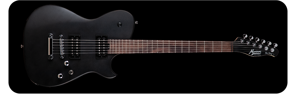 Manson Cort Matt Bellamy Black Guitar