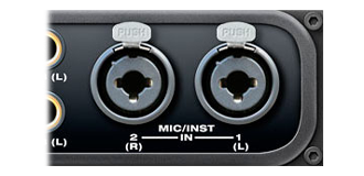 Mic/Guitar Inputs