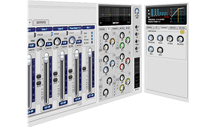 8-bus digital mixer