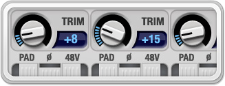 Digital controlled analog trim