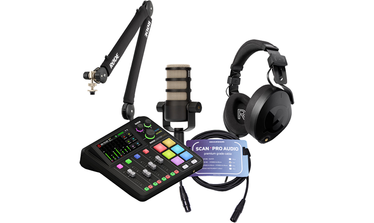 RODE - Podmic, RODECaster Duo, Headphones