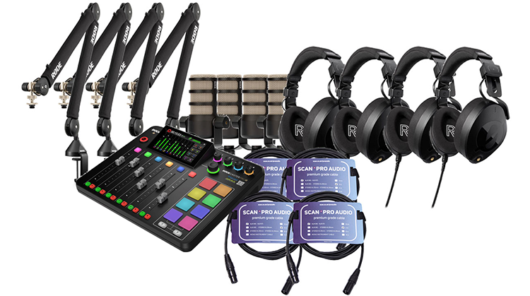 RODE - Podmic, RODECaster Pro II, Headphones