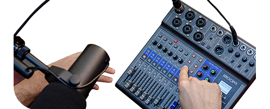 Zoom LiveTrak L-8 mixing desk
