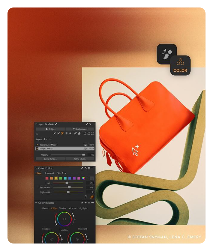 capture one example work