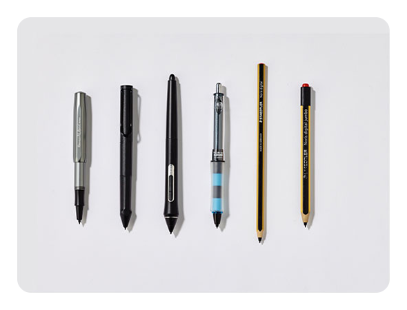 image showing a rnage of Wacom Movink pens