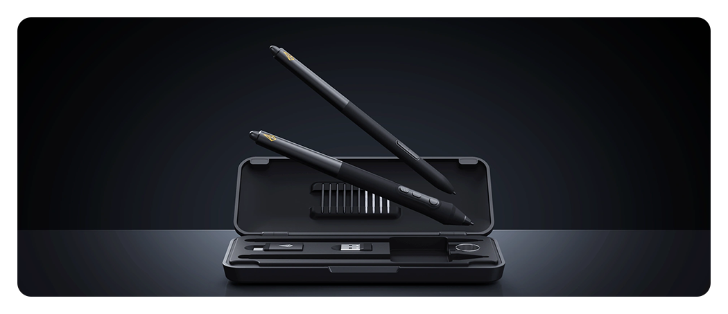 xencelabs pen display pens in the case