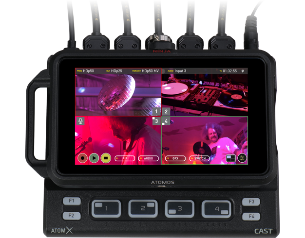 Atomos Ninja Cast