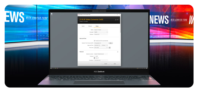 Blackmagic 2110 IP Converter