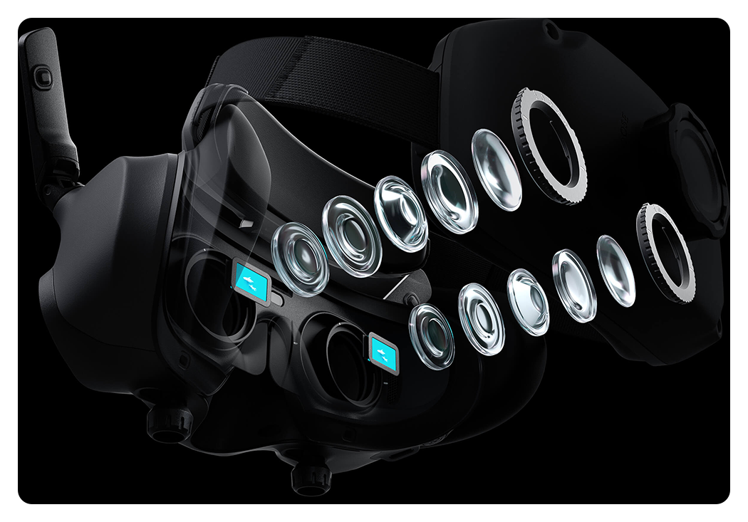 breakdown image of the dji goggles 3