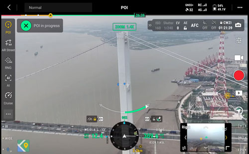 image preview of bridge point of interest mode