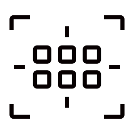 DJI Full Pixel focusing icon