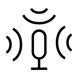 DJI Pocket 3 stereo audio microphone icon
