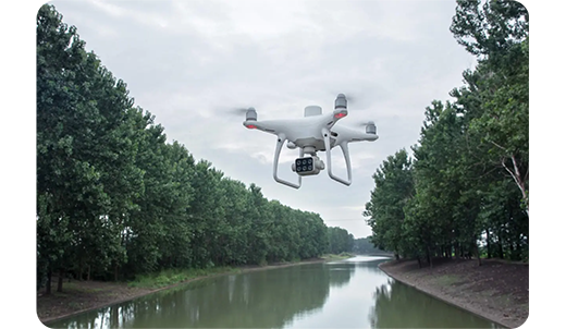 DJI P4 Multispectral Drone UAS for Agriculture