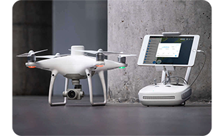 DJI Phantom 4 RTK + D-RTK 2 Mobile Station Combo Drone UAS