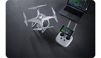 DJI Phantom 4 RTK + D-RTK 2 Mobile Station Combo Drone UAS
