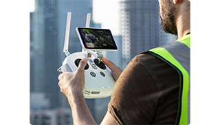 DJI Phantom 4 RTK + D-RTK 2 Mobile Station Combo Drone UAS