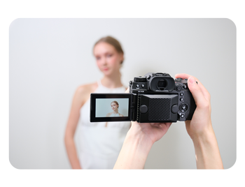 fuji xh2 being used in recording