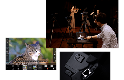 example of remote recording workflow