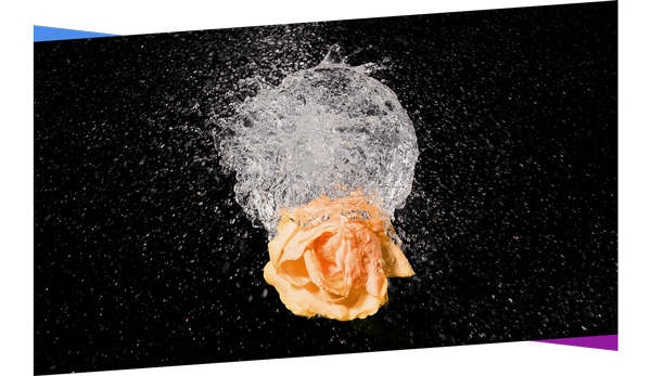 slow motion shot taken with 1/180,000 shutter speed on the fujifilm xh2 camera