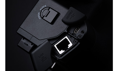 Fujifilm X-H2S with optional File transmitter grip