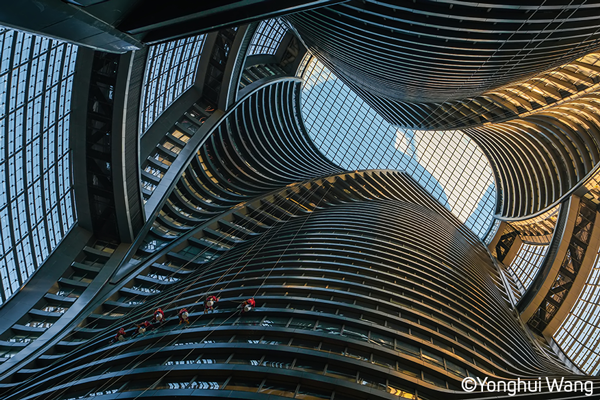 Fujifilm XT5 Provia Film Simulation sample image of modern architecture