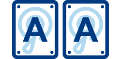 Graphic Icon for RAID 1 Configuration