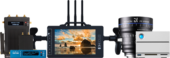 range of accessories compatible with the panasonic eva1
