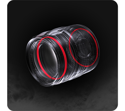 x ray view of Lumix Leica DG Vario-Elmarit 12-35mm with Weather resistant seals