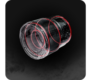 diagram of the weather sealing for the lumix s 24mm f1 8 lens