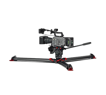 Sachtler system aktiv8 flowtech75 MS, aktiv tripod, mid-level spreader, carry handle and bag