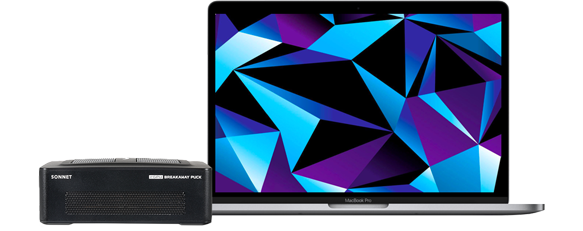 Sonnet eGPU Breakaway Puck Radeon RX 5500XT