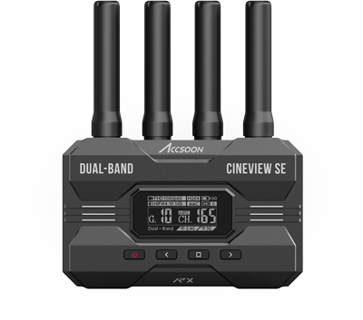 front view of the accsoon cineview se