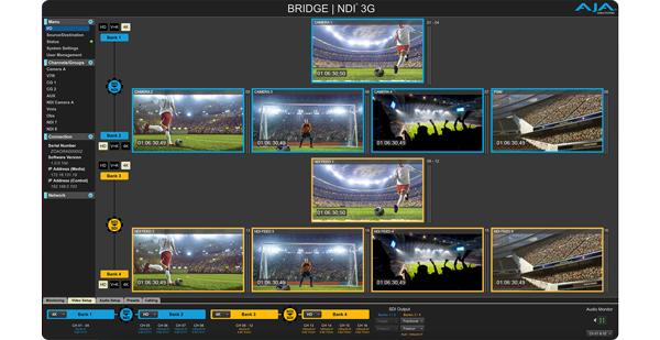 AJA Bridge NDI 3G